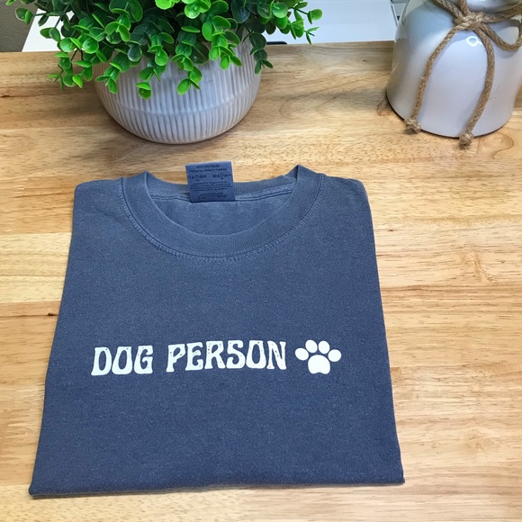 DOG PERSON Unisex Adult 100% Cotton Crewneck T-Shirts - Various - Picture 6 of 16